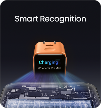 Anker Nano A121D Smart Display GaN Fast Charger - 45W