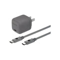 Mophie 30W GaN fast charger + 1M C TO C 60W braided cable