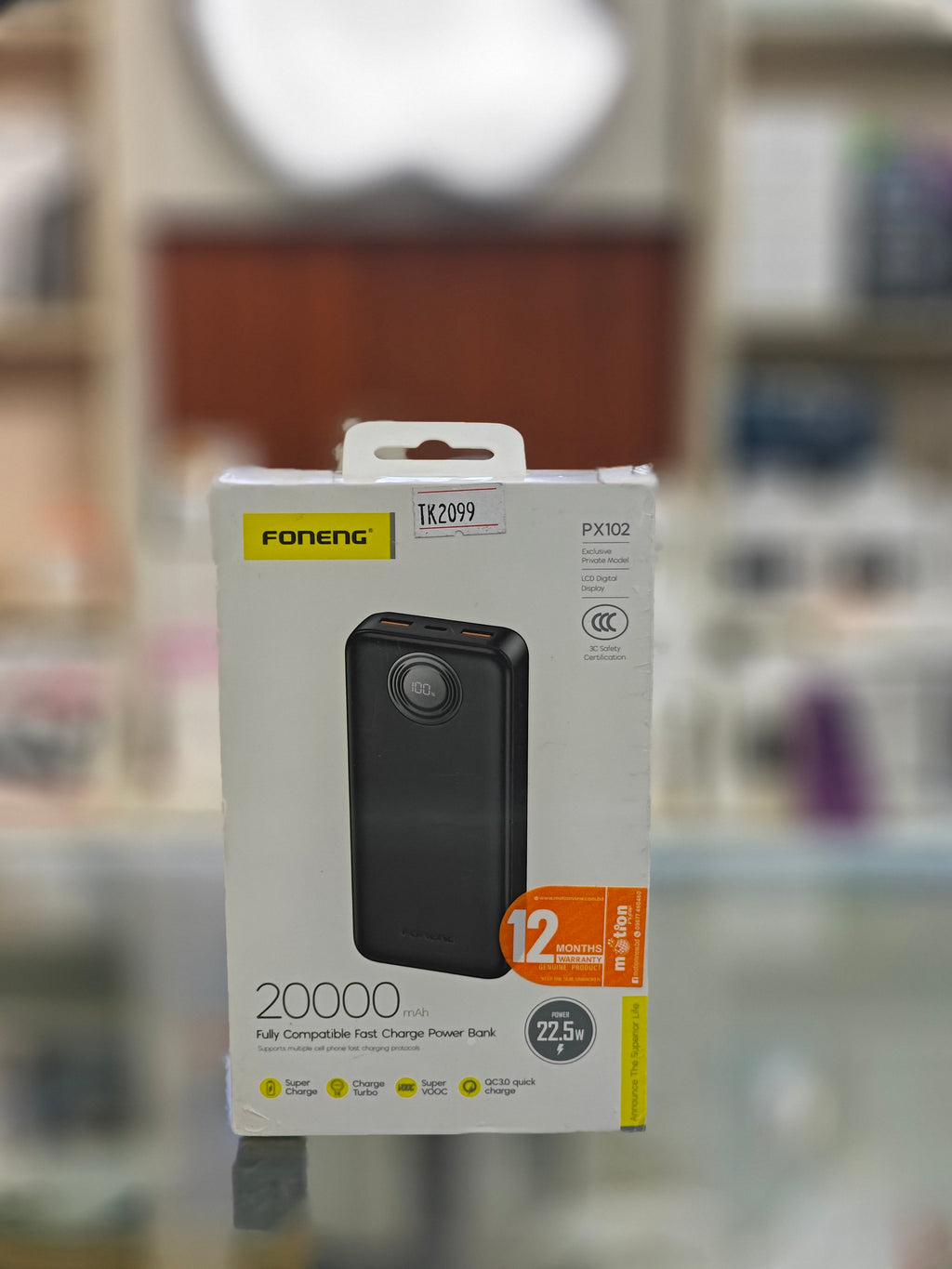 Foneng PX102 22.5W Power Bank - 20000mah