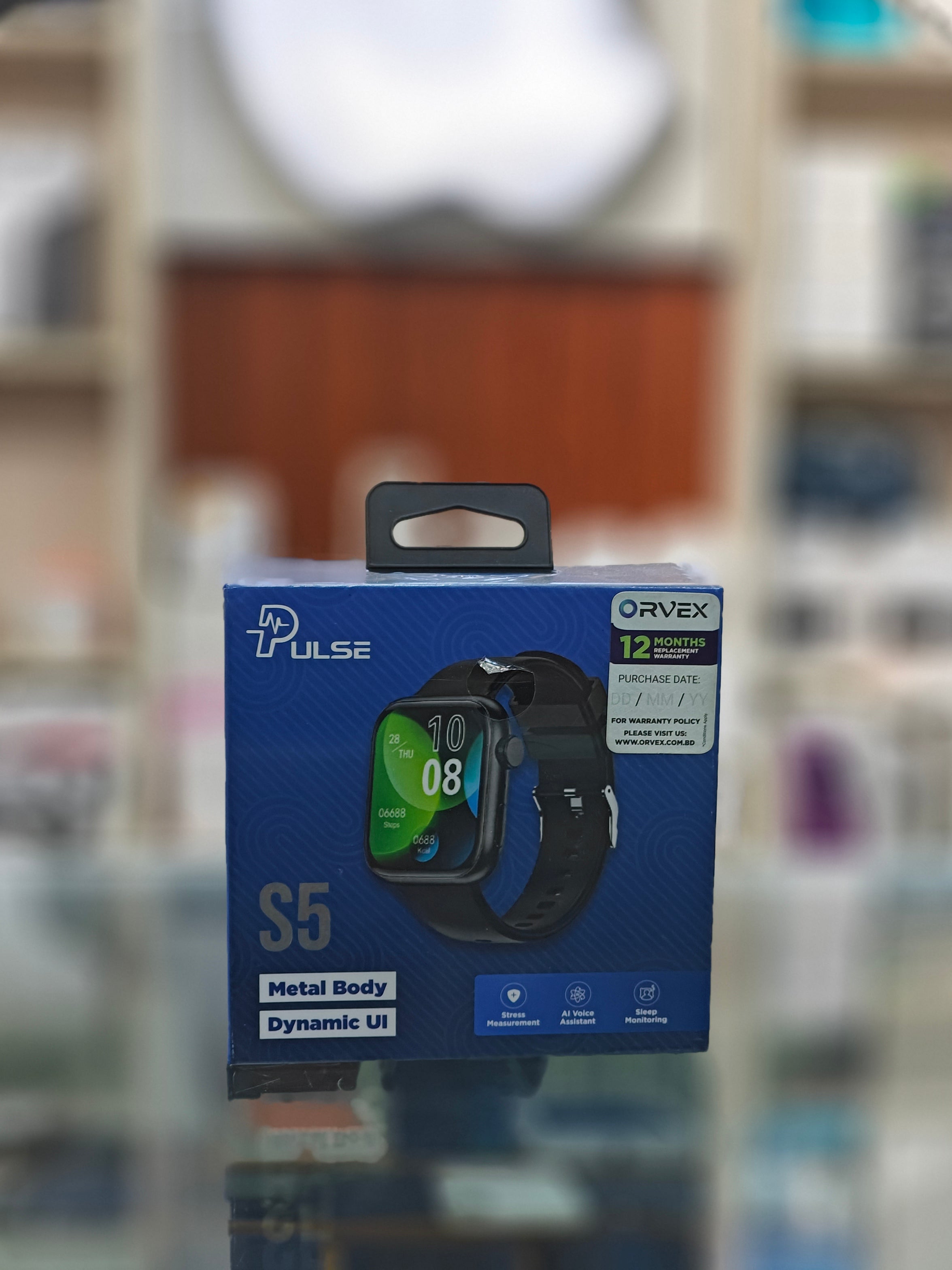 Pulse S5 Metal Body 1.83 inch IPS Display Smart Watch