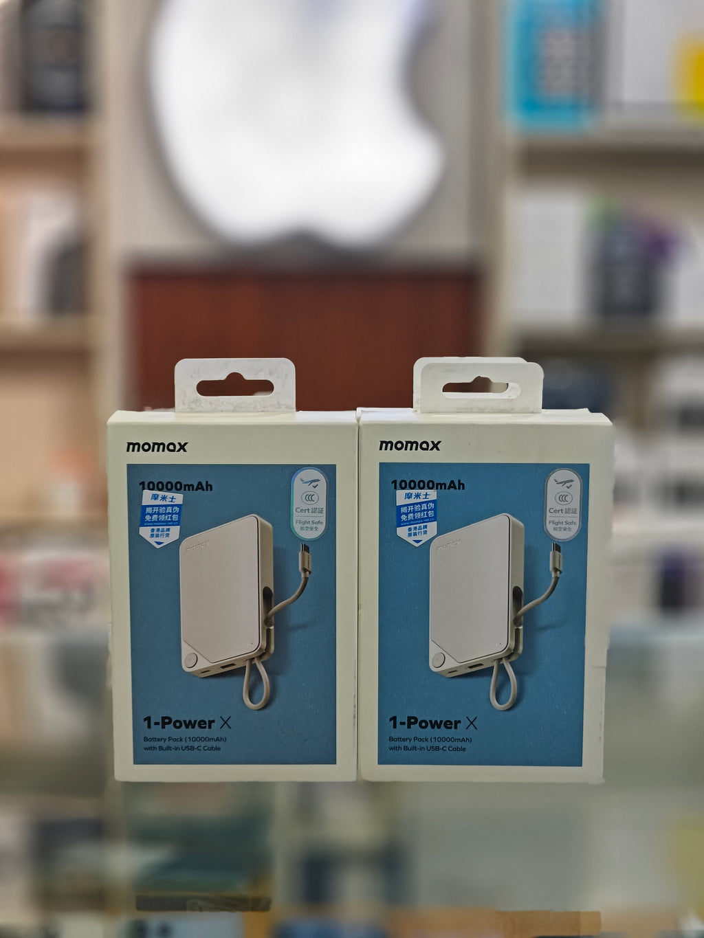 Momax 1-Power X Power Bank 10000mAh With Built-in USB-C Cable