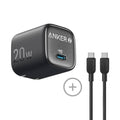 Anker Zolo Charger 20W Single USB-C Port with USB-C Cable