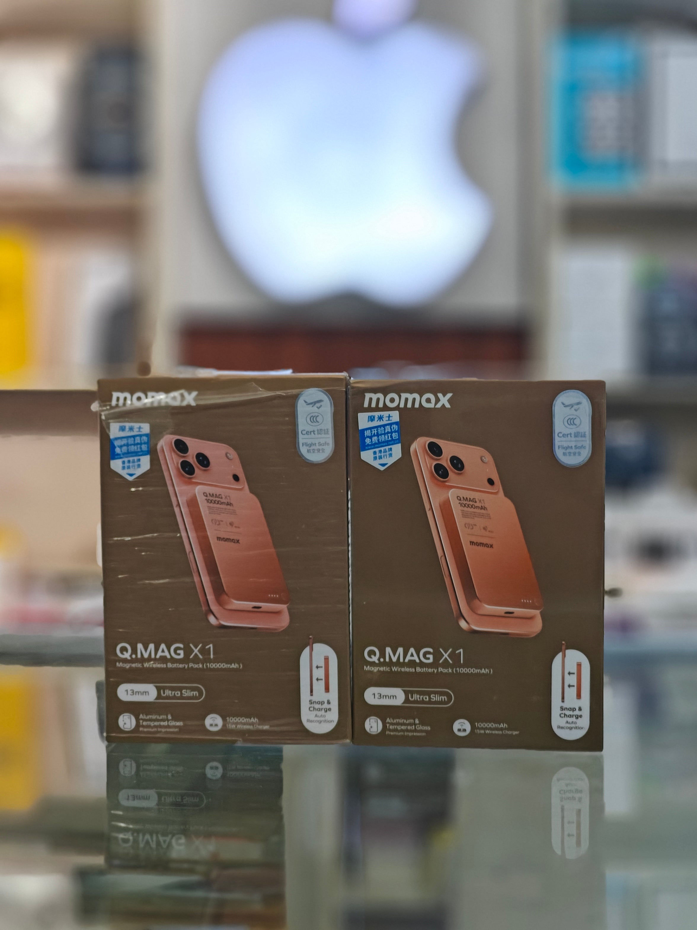 Momax Q.Mag X1 Magnetic Wireless Power Bank - 10000mAh