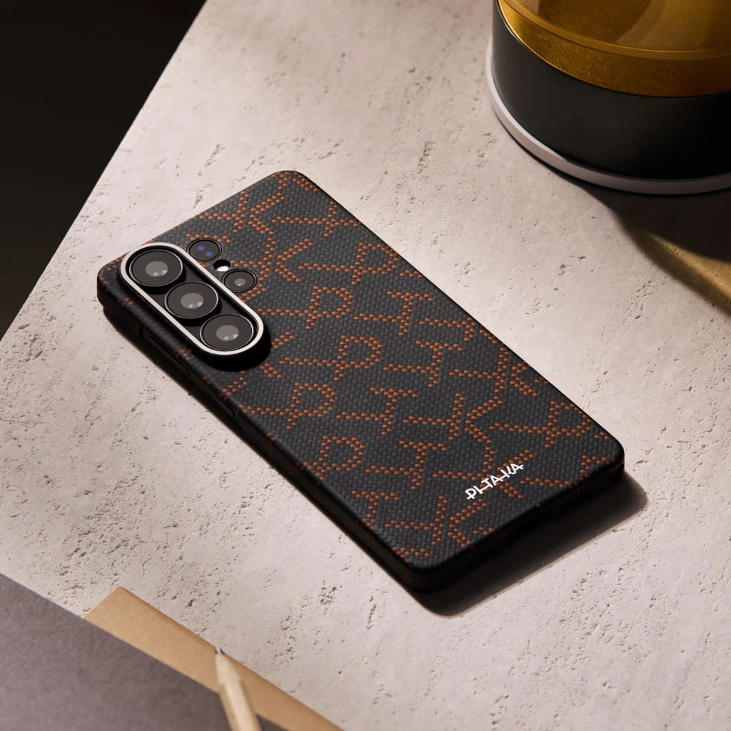 Pitaka Edge Case With Aaron Button for Galaxy S26 Ultra