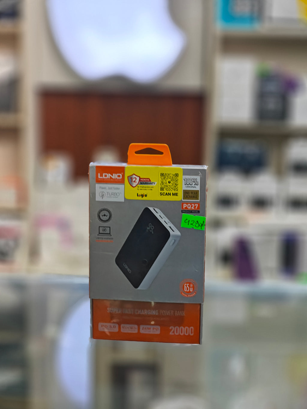 LDNIO PQ27 20000mAh 65W Fastcharging Power Bank